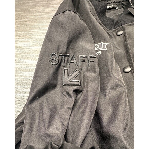 Strata Black SXSW Austin TX 35 Years Staff Snap Lightweight Jacket Size XL NWT - Picture 5 of 7